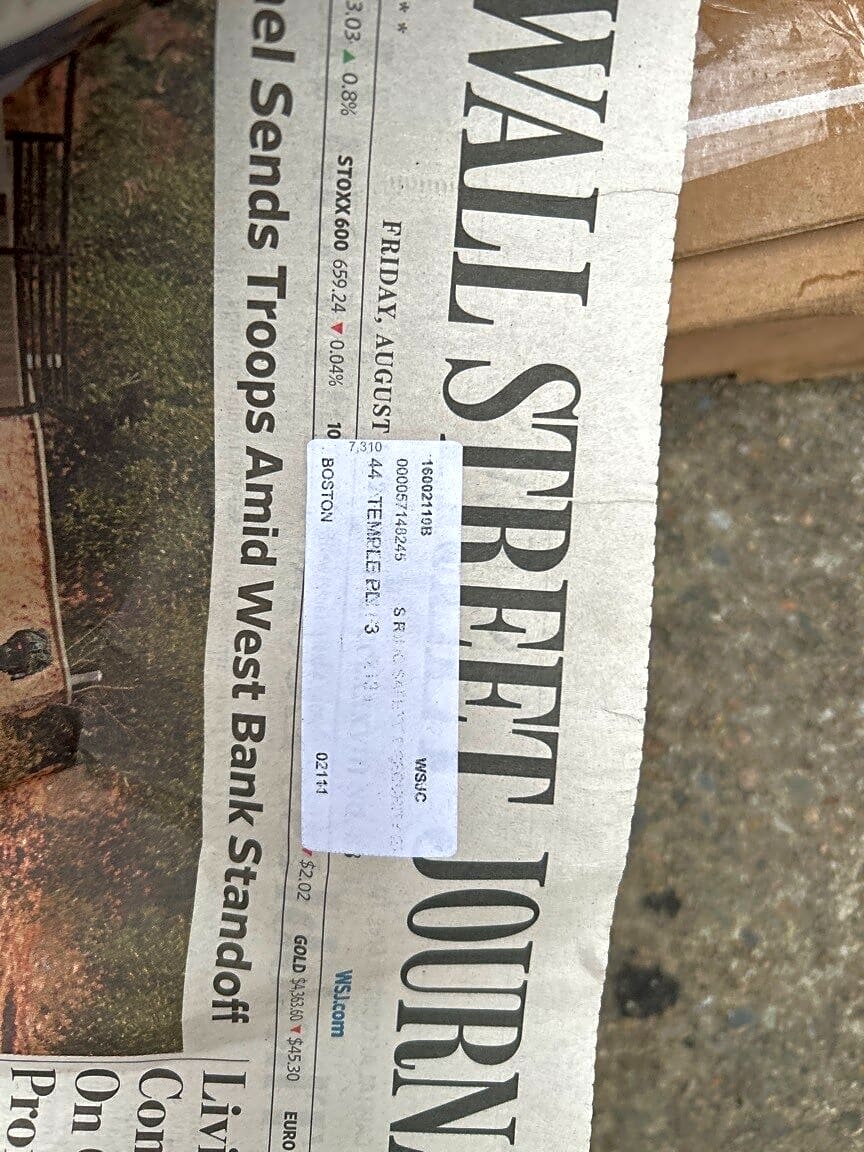 Image submitted with report
