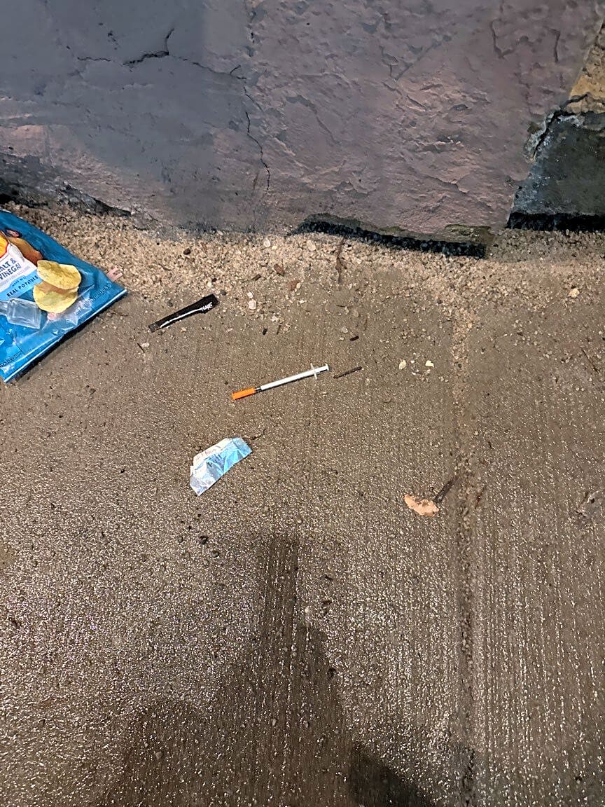 Image submitted with report