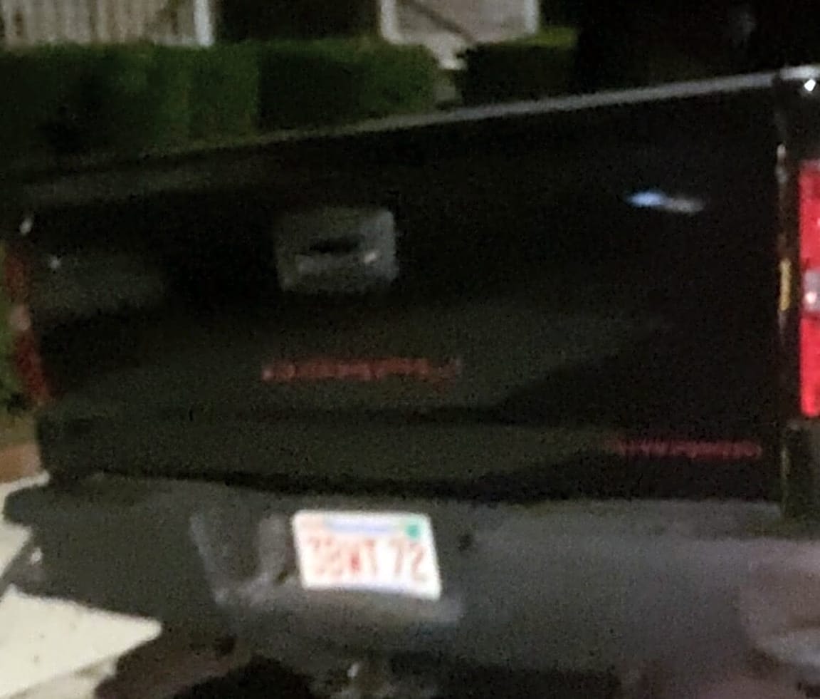 Image submitted with report