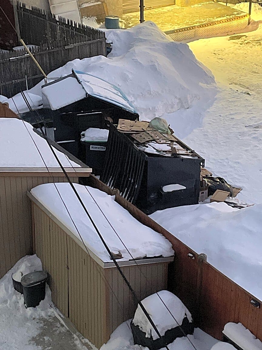 Image submitted with report