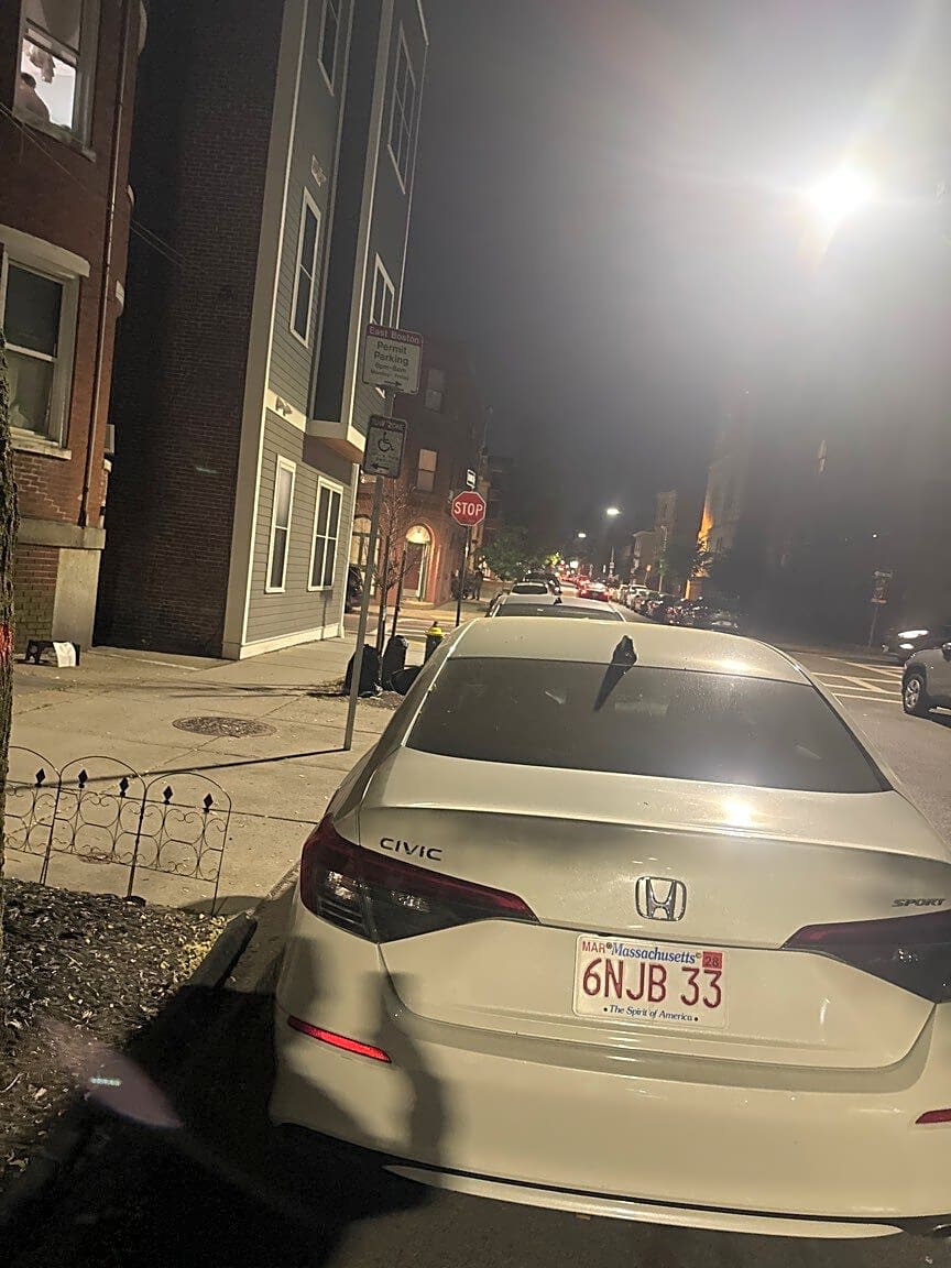Image submitted with report