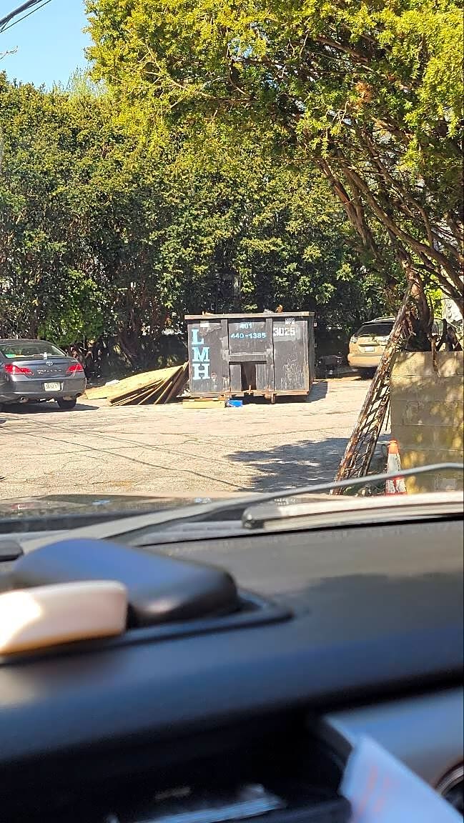 Image submitted with report