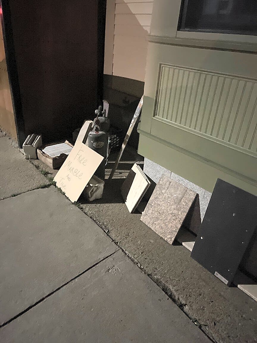 Image submitted with report