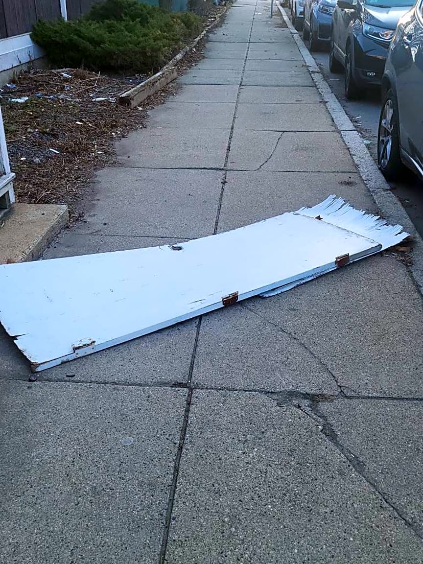 Image submitted with report