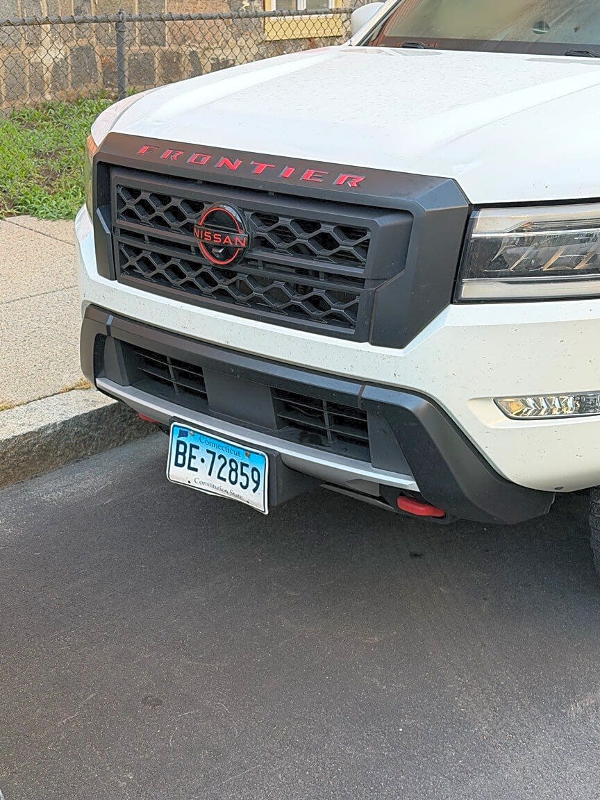 Image submitted with report