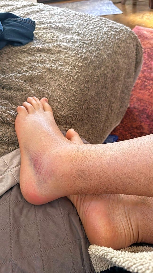 Image submitted with report