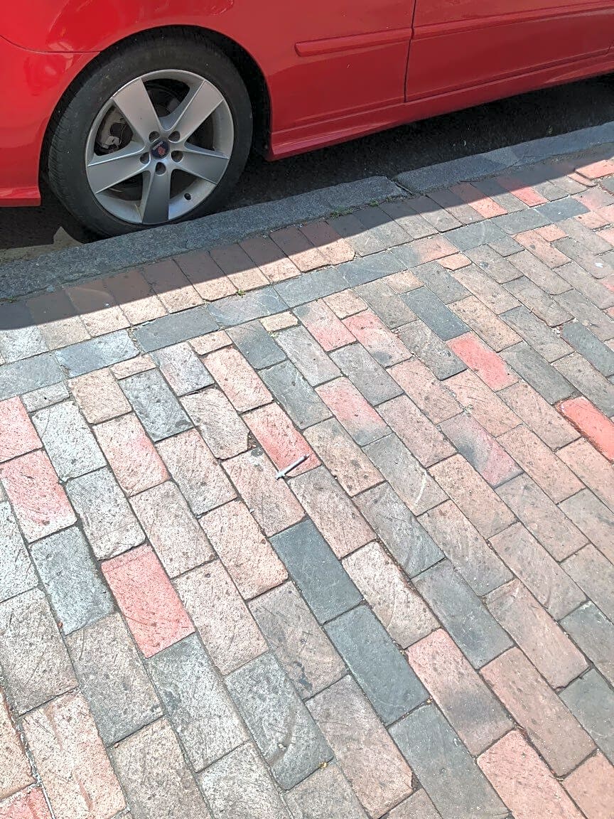 Image submitted with report