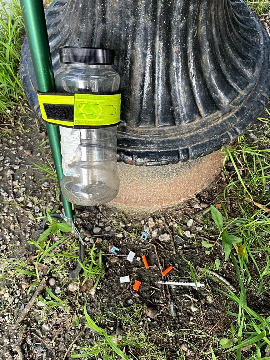 Image submitted with report