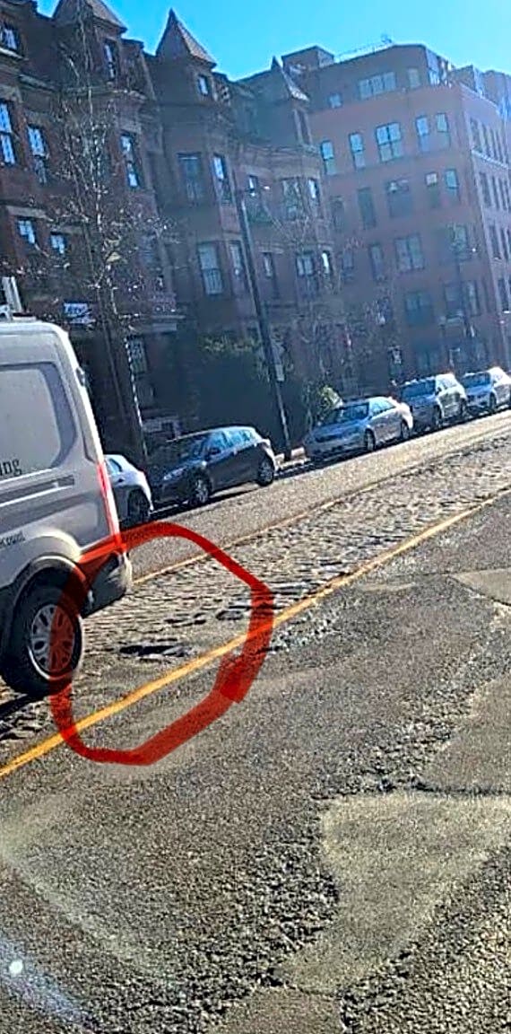 Image submitted with report