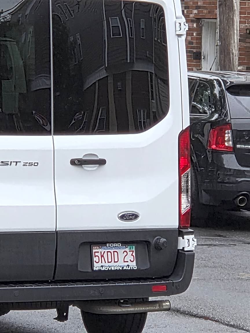Image submitted with report