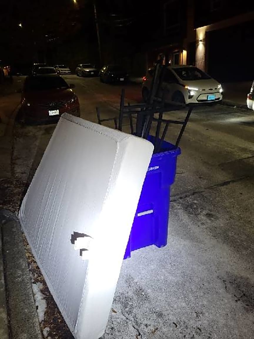 Image submitted with report