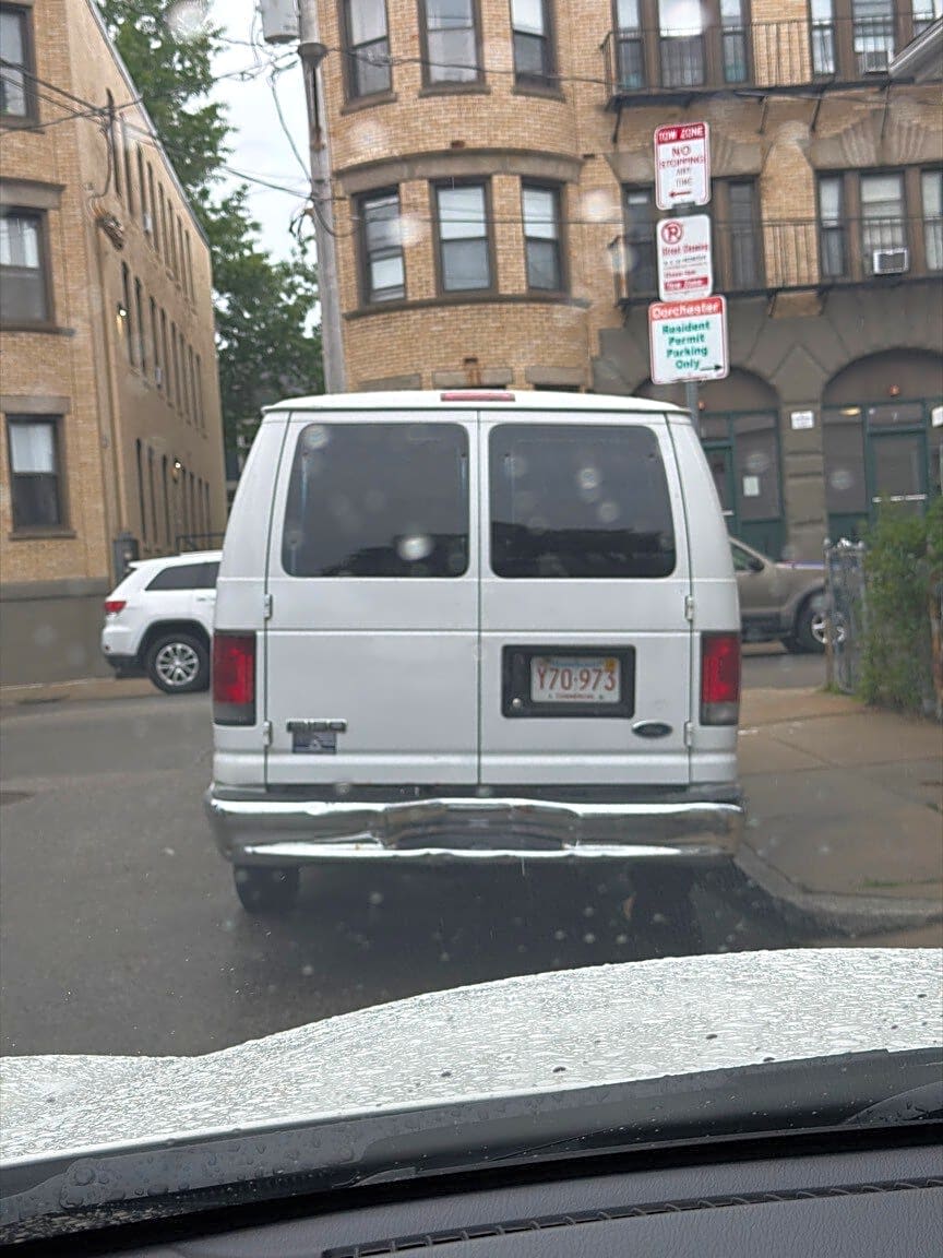 Image submitted with report