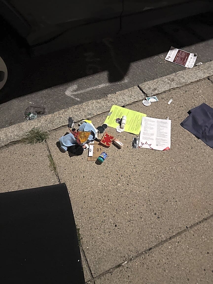 Image submitted with report