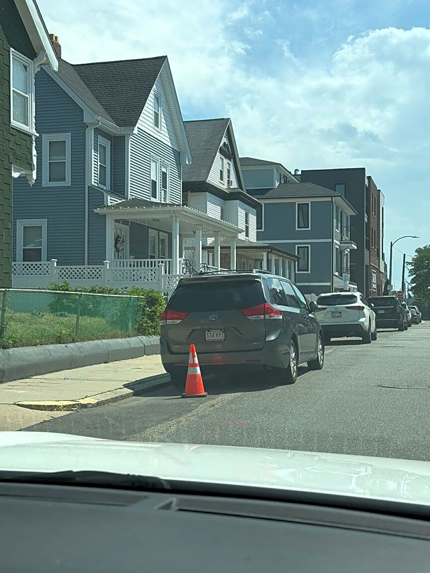 Image submitted with report