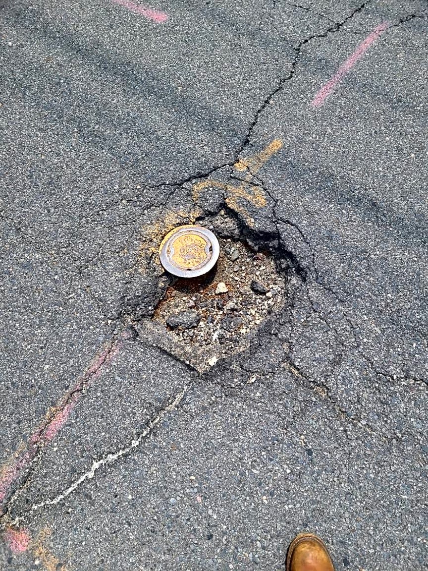 Image submitted with report