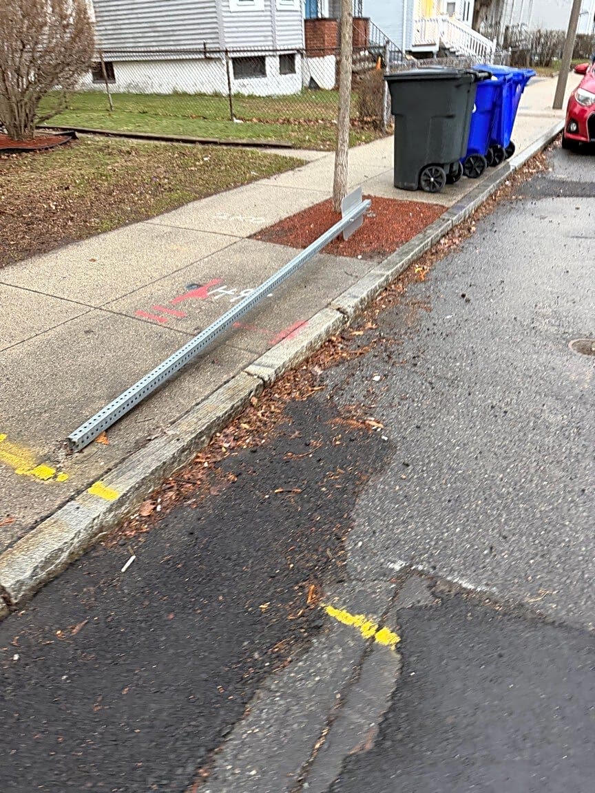 Image submitted with report