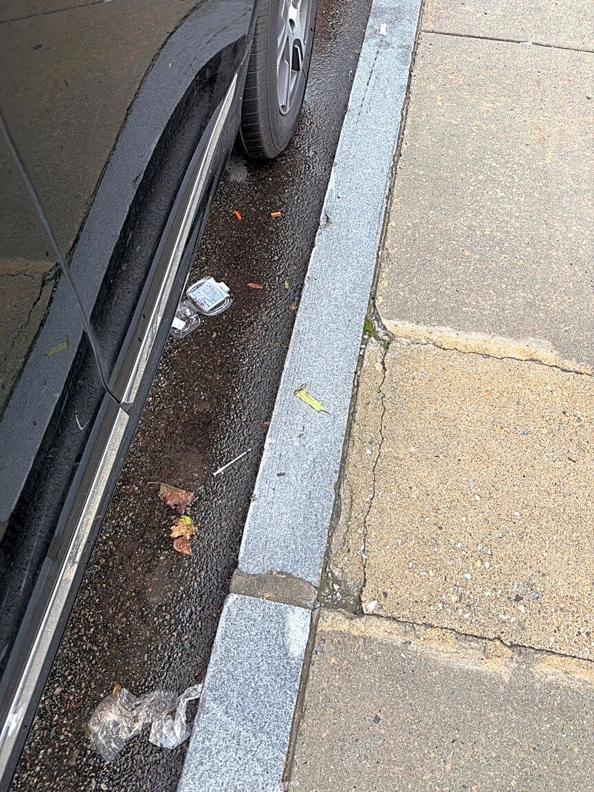 Image submitted with report