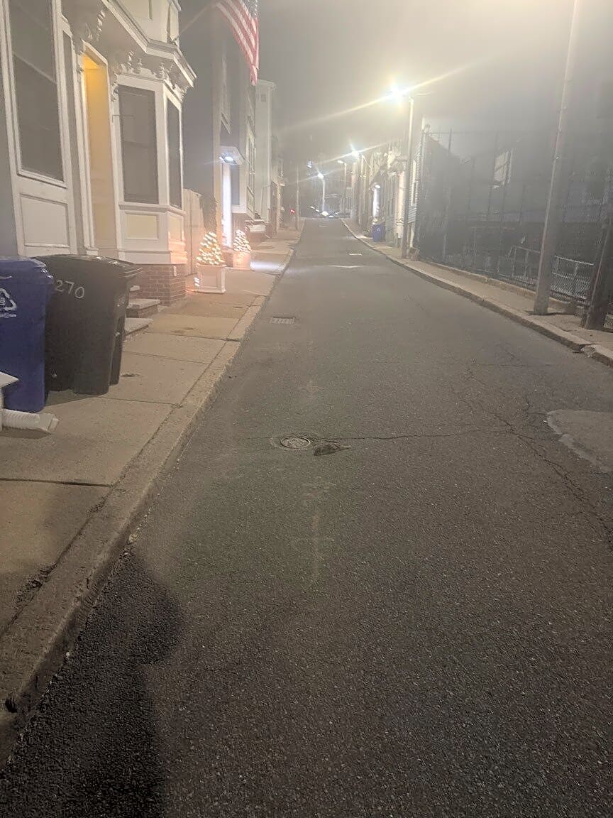 Image submitted with report