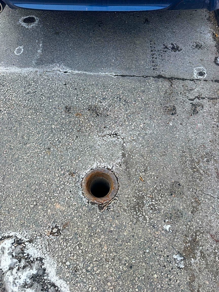 Image submitted with report