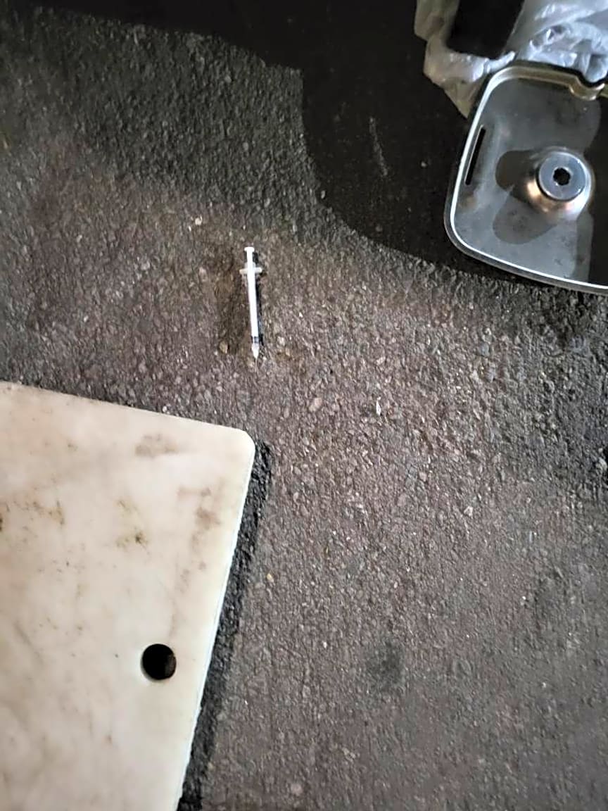 Image submitted with report