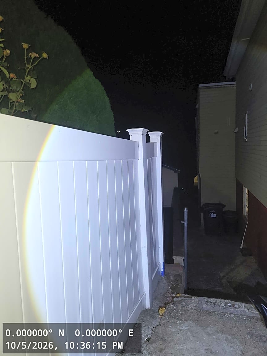 Image submitted with report