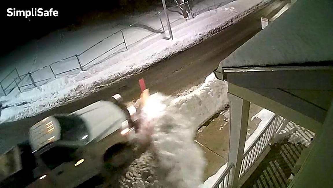 Image submitted with report