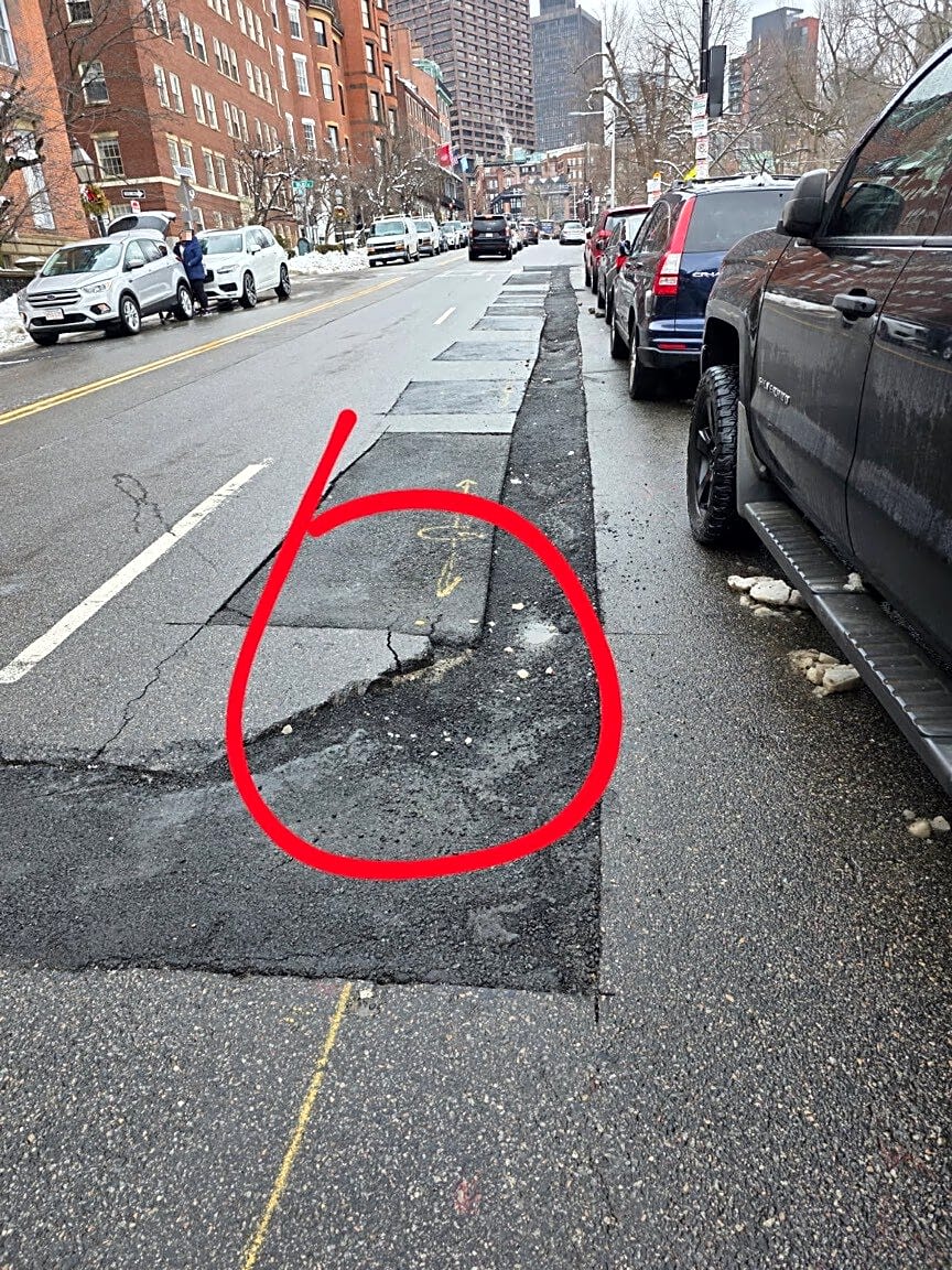 Image submitted with report