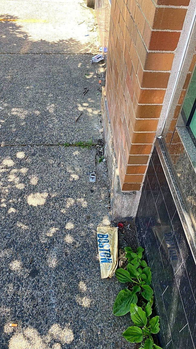 Image submitted with report
