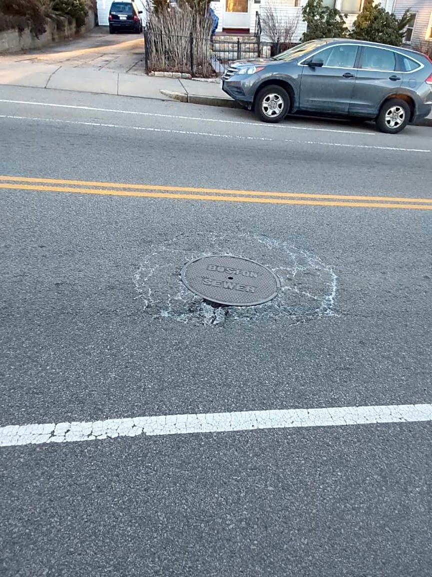 Image submitted with report