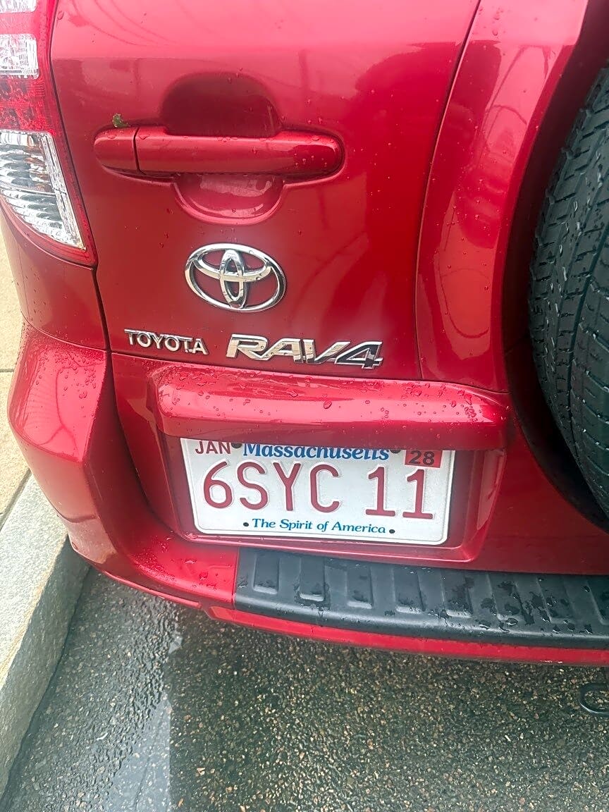 Image submitted with report