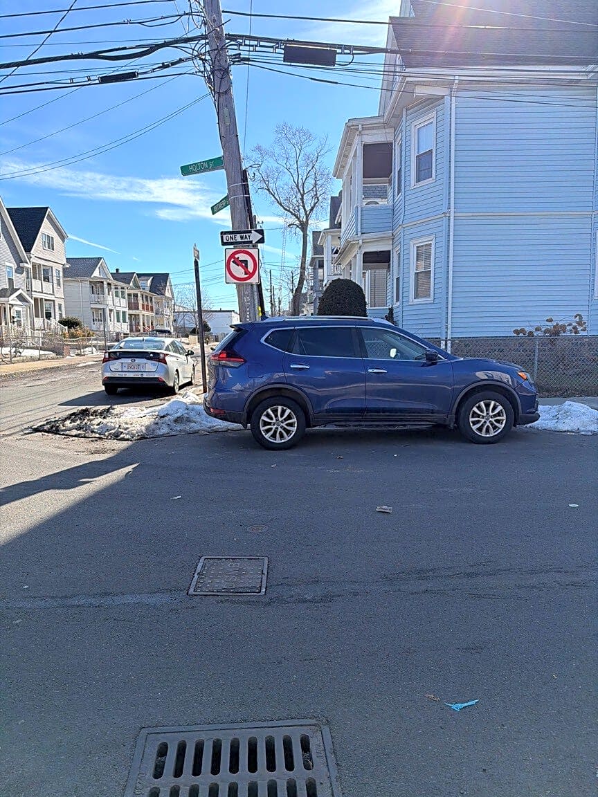 Image submitted with report