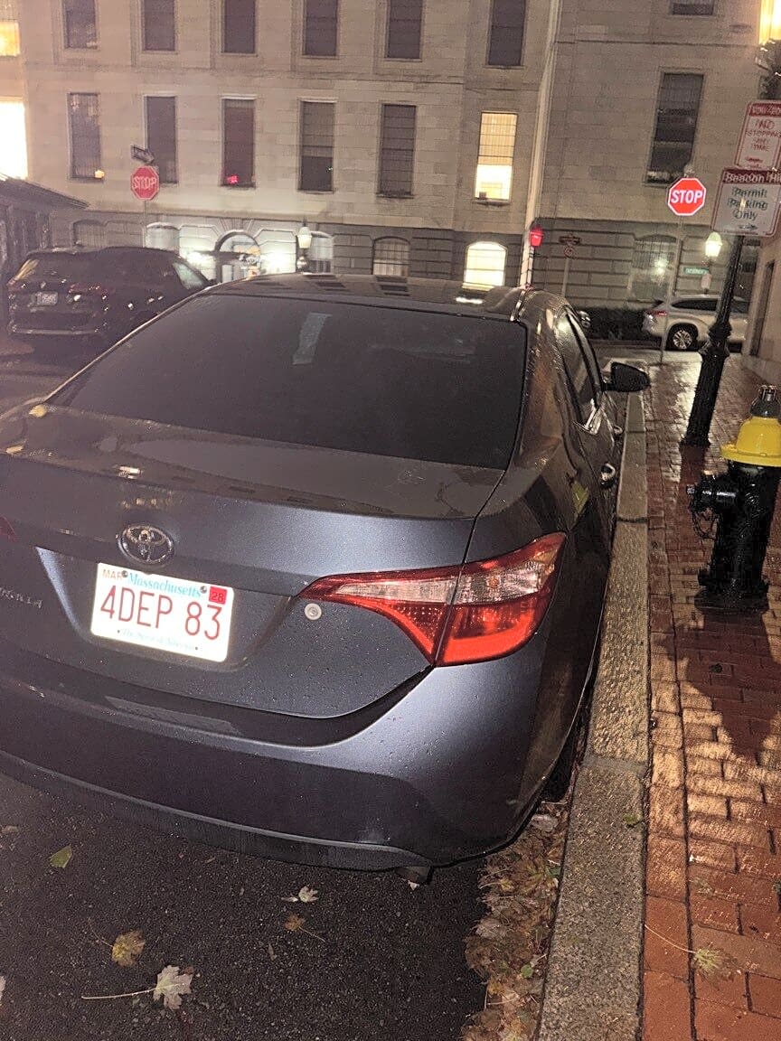 Image submitted with report