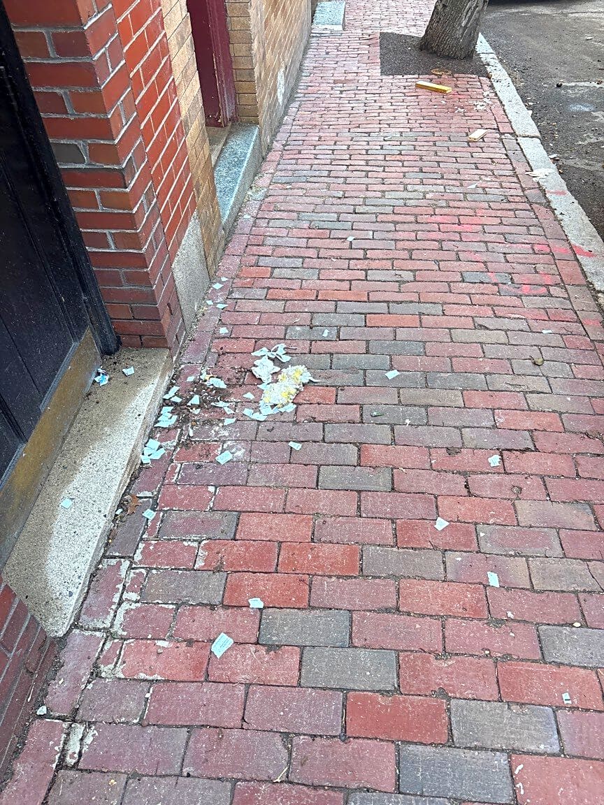 Image submitted with report