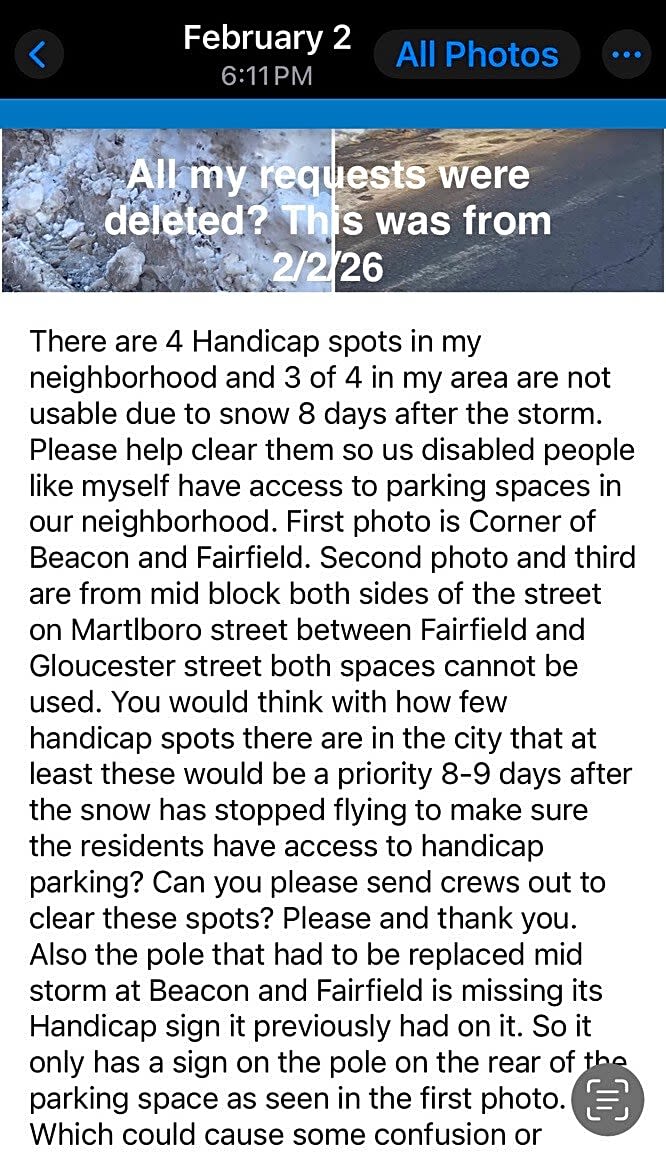 Image submitted with report