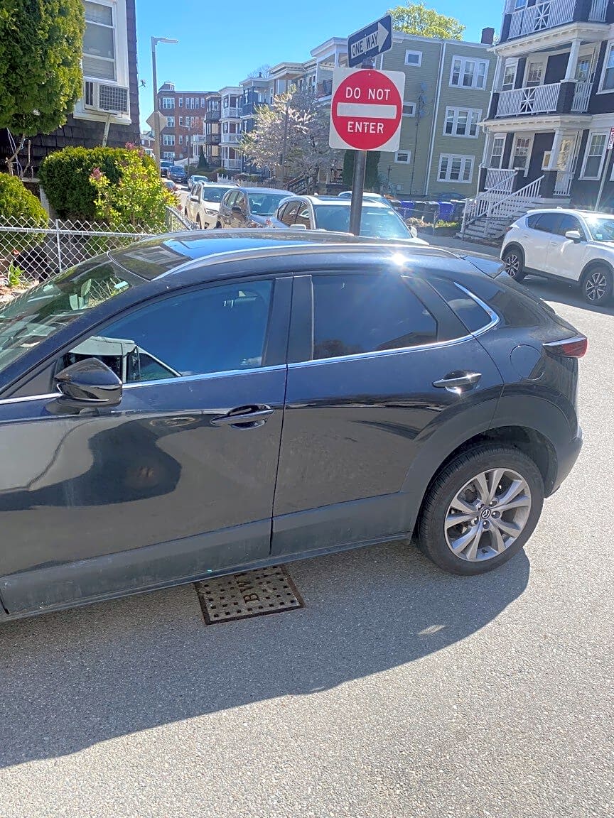 Image submitted with report