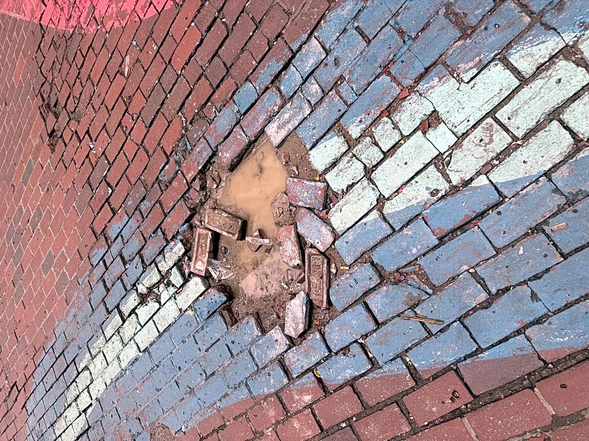 Image submitted with report