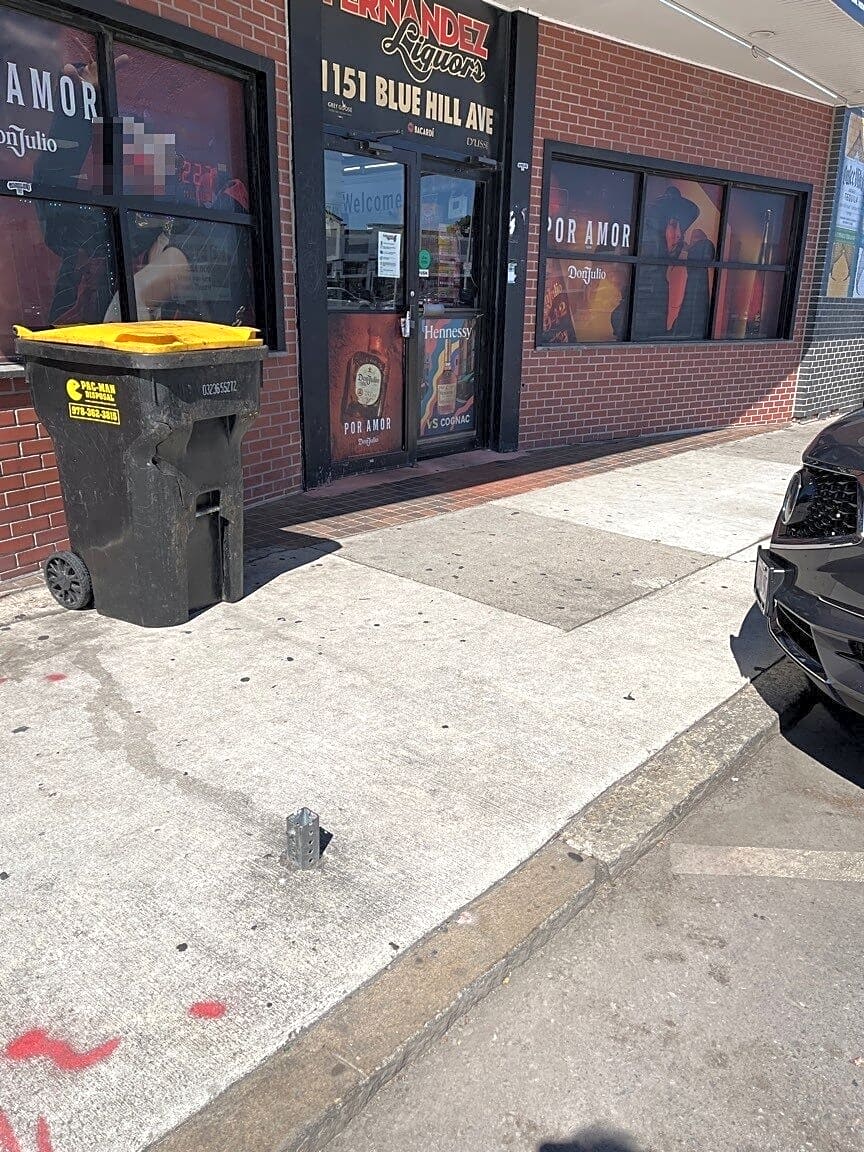 Image submitted with report