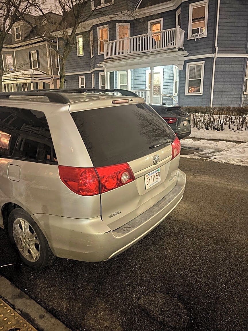 Image submitted with report