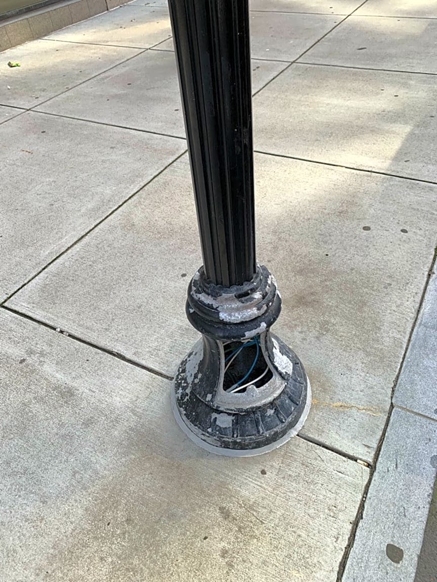 Image submitted with report