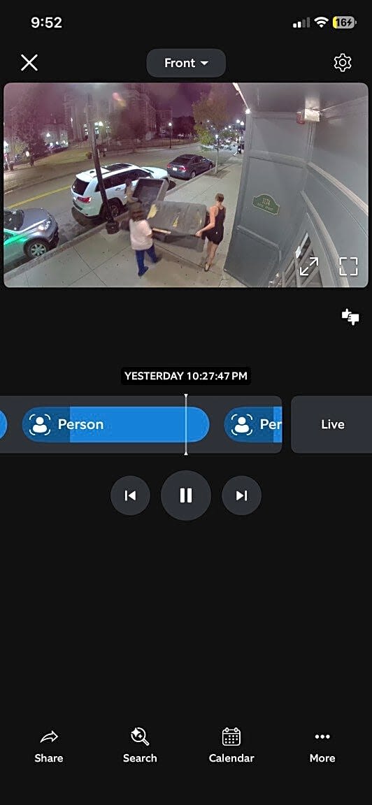 Image submitted with report