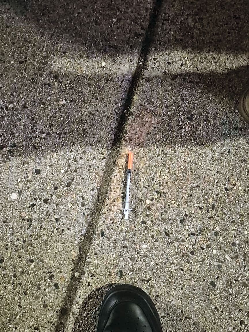 Image submitted with report