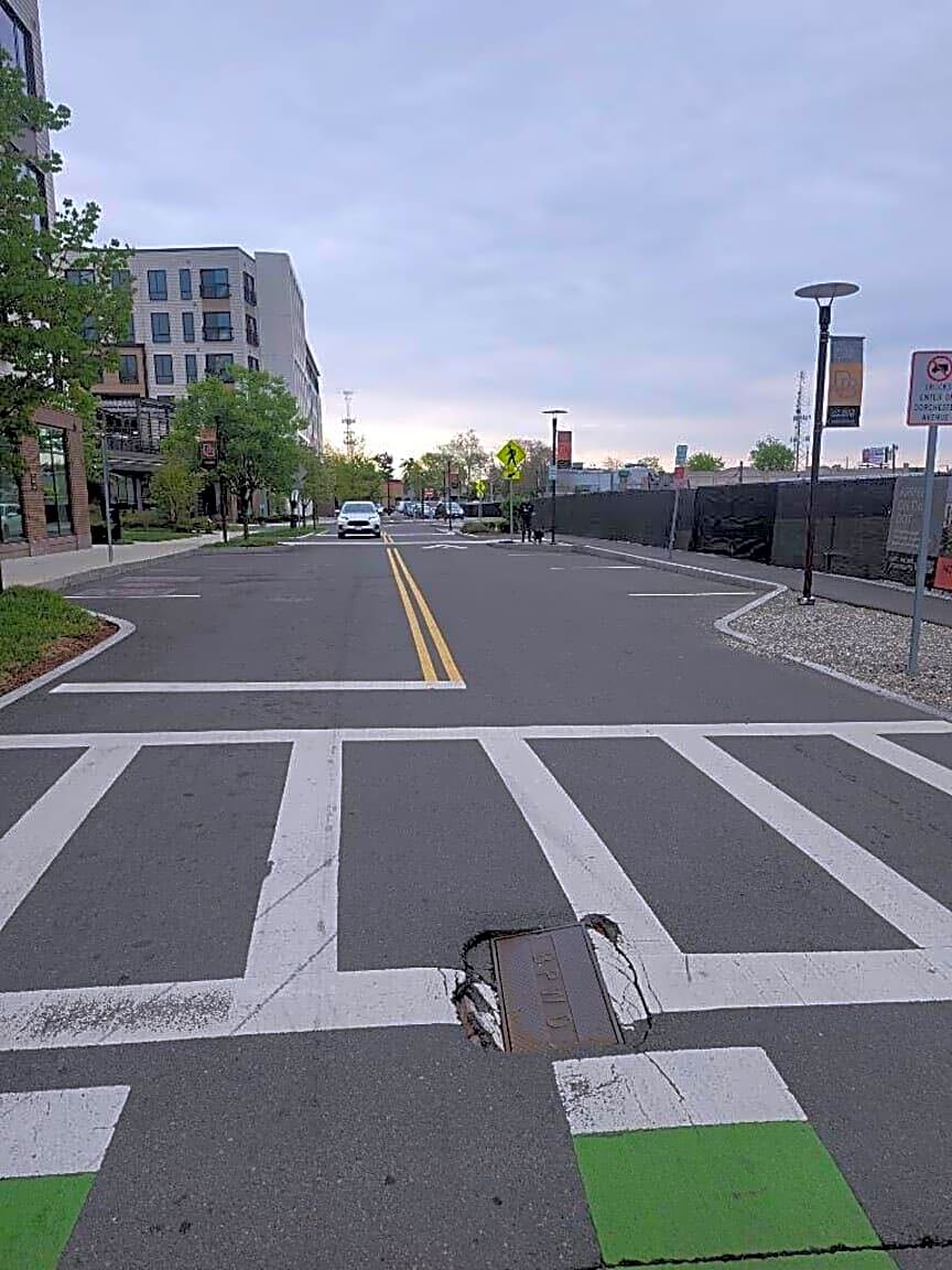 Image submitted with report