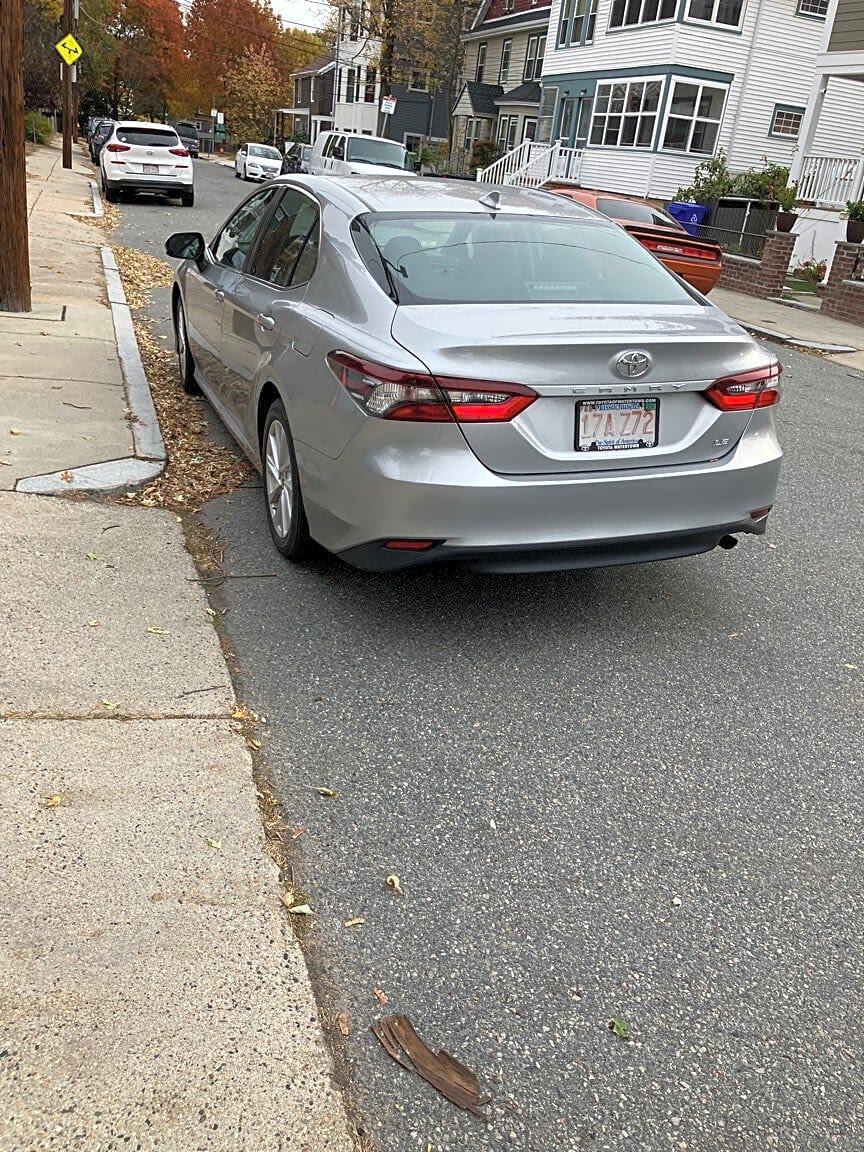 Image submitted with report