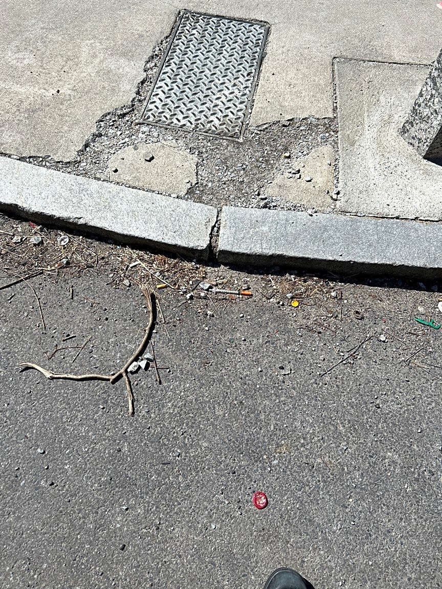 Image submitted with report