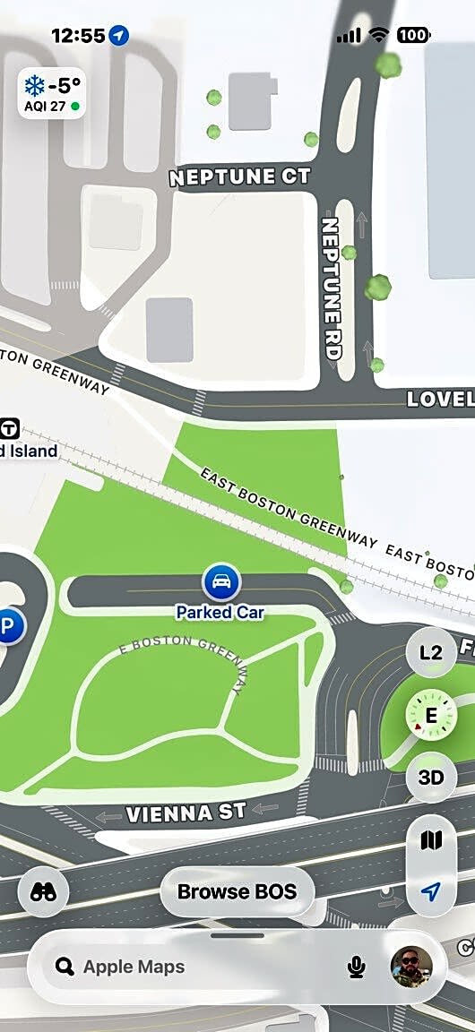 Image submitted with report