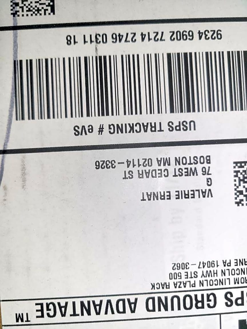 Image submitted with report