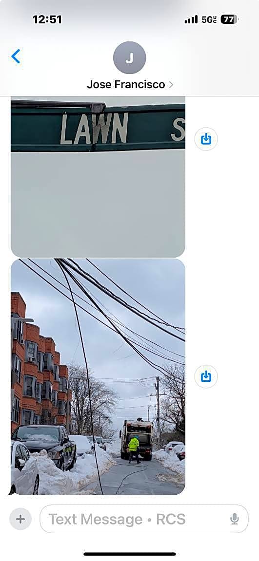 Image submitted with report