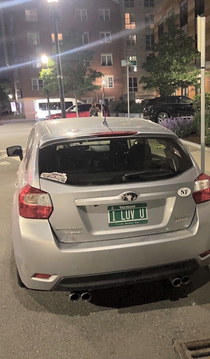 Image submitted with report