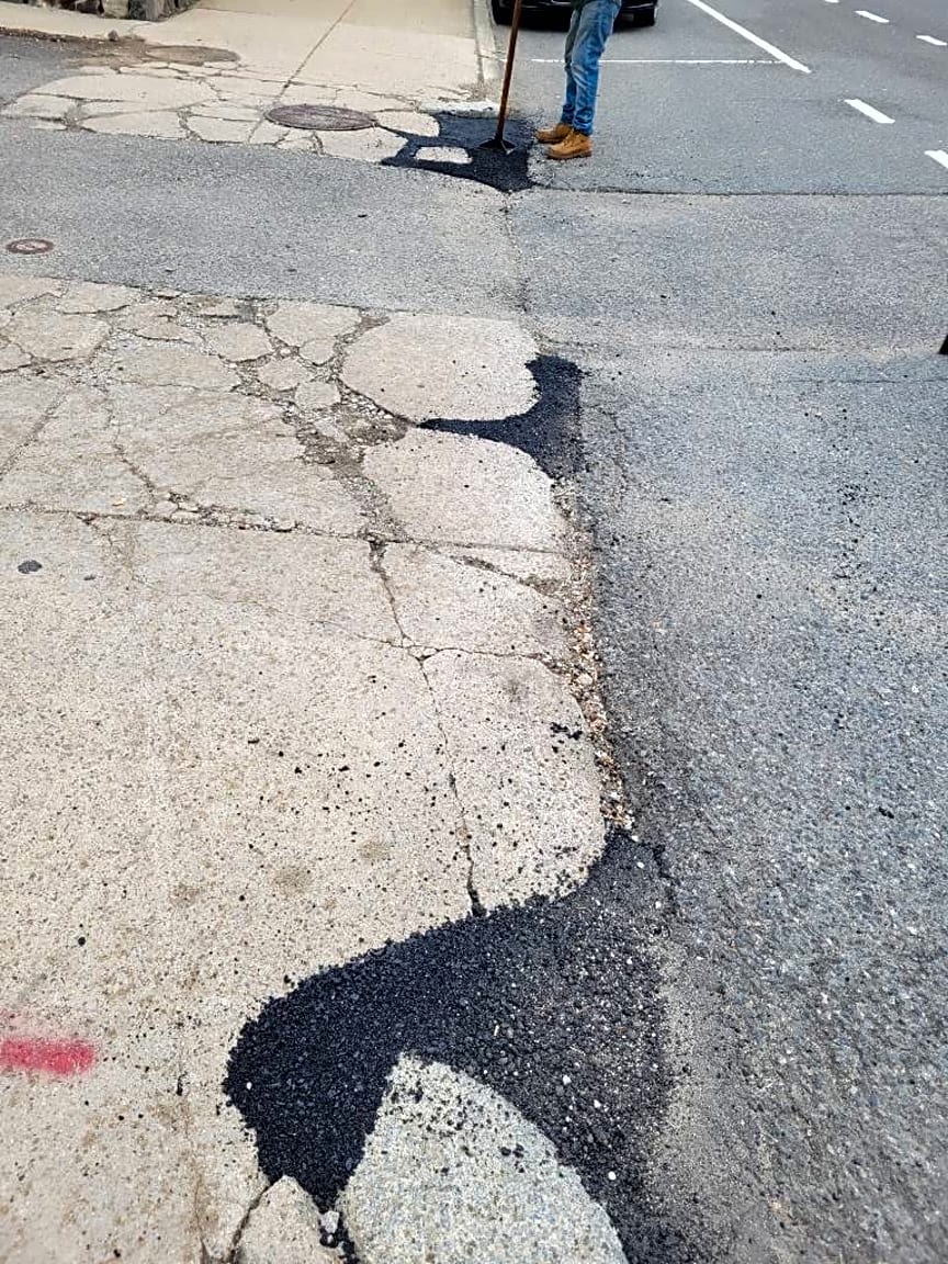 Image submitted with report