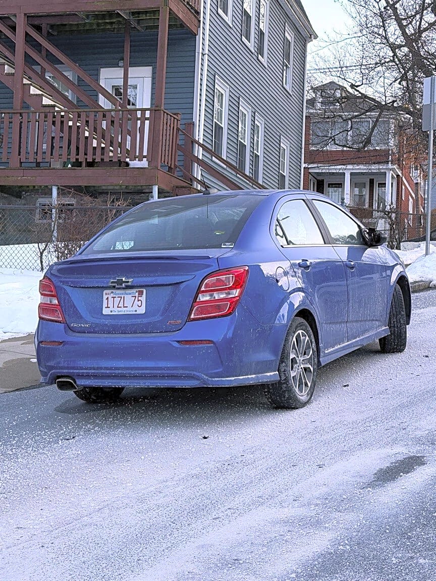 Image submitted with report